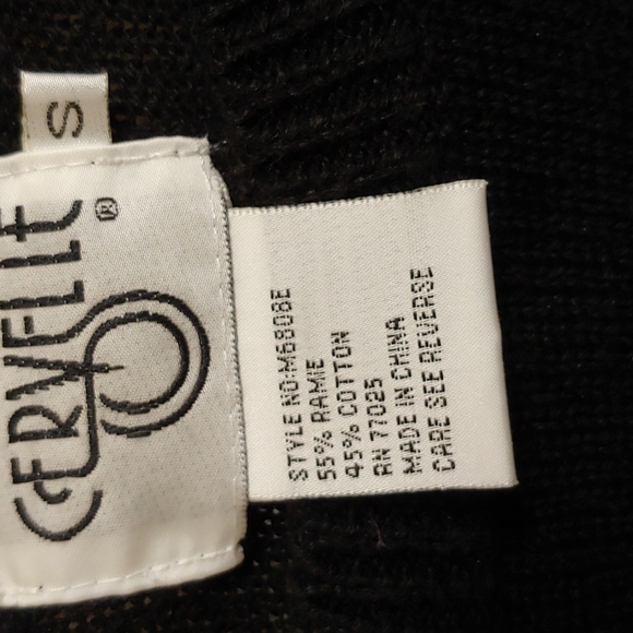 Vintage Cervelle sweater wm. sz.S beautifully detailed. Great quality. - Picture 8 of 12